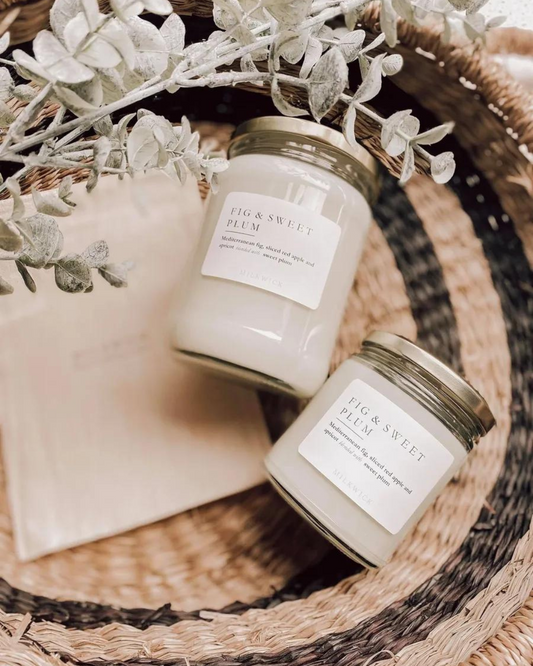 Fig & Sweet Plum - Milkwick Candle